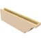 Ekena Millwork 4in. W x 8in. H x 28in. L Asheboro Woodgrain TimberThane Rafter Tail, Primed Tan RFTUR04X08X28ASHRCPR - alternate 5